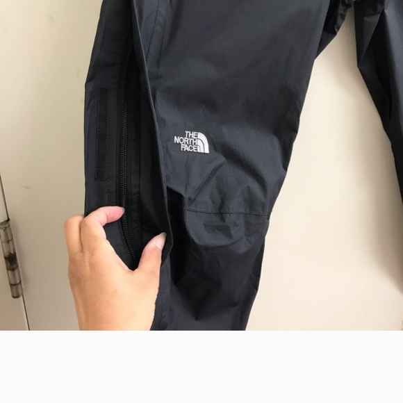 The North face black snow ski rain lightweight pants size small - Picture 6 of 8